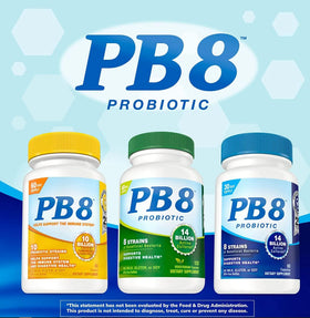 PB8 Probiotic 3 Pack avec focus sur les ingrédients