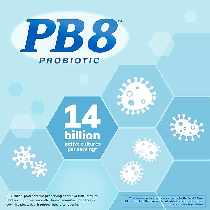PB8 Probiotic 3 Pack avec mise en scène sur une table