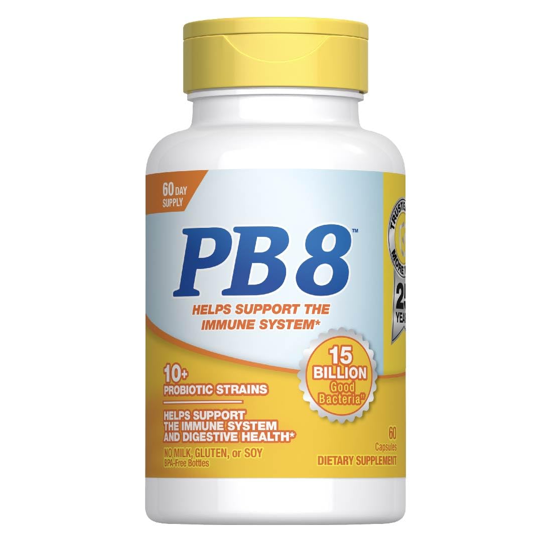 PB8 Probiotic 60 capsules vue de face