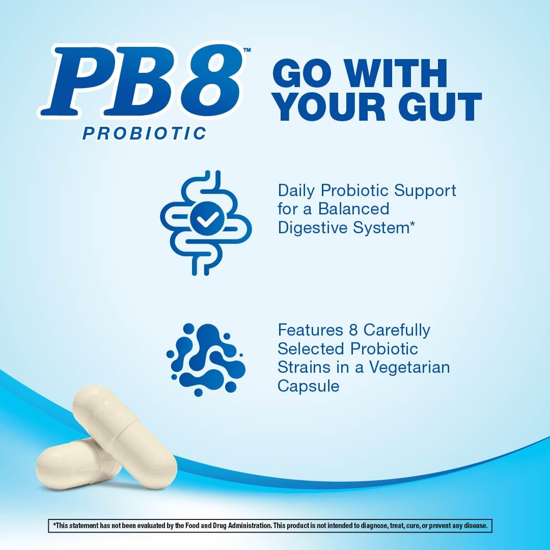 PB8 Probiotic capsules végétariennes ouvertes
