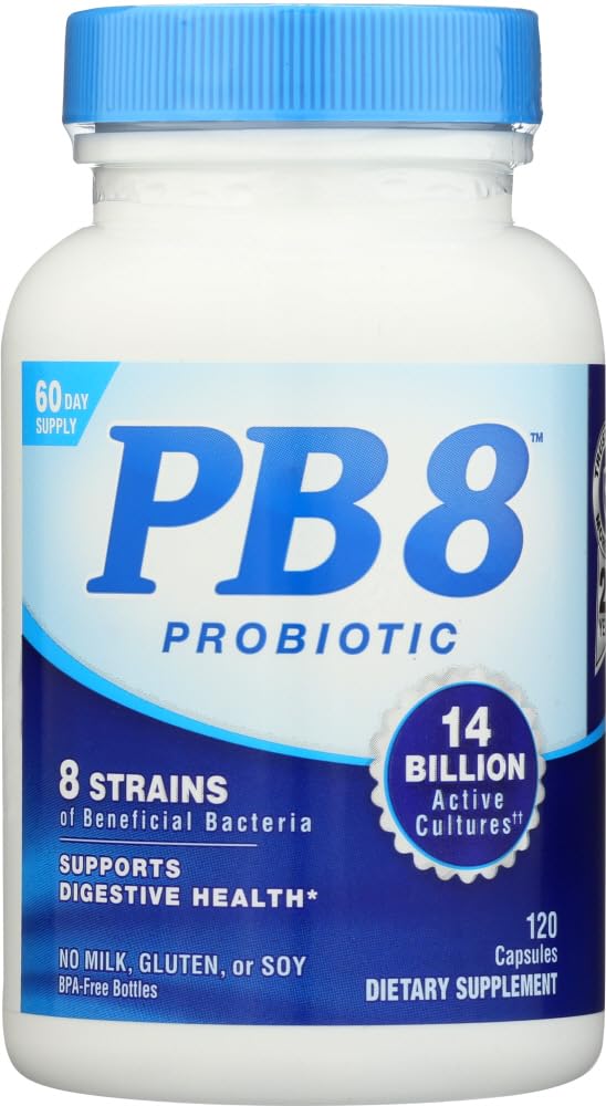PB8 Probiotique Acidophilus 120 comprimés pack de 2 vue de face