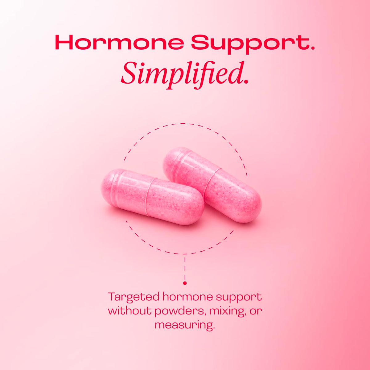 Peach Perfect Inositol 40:1 sur une table avec d'autres vitamines