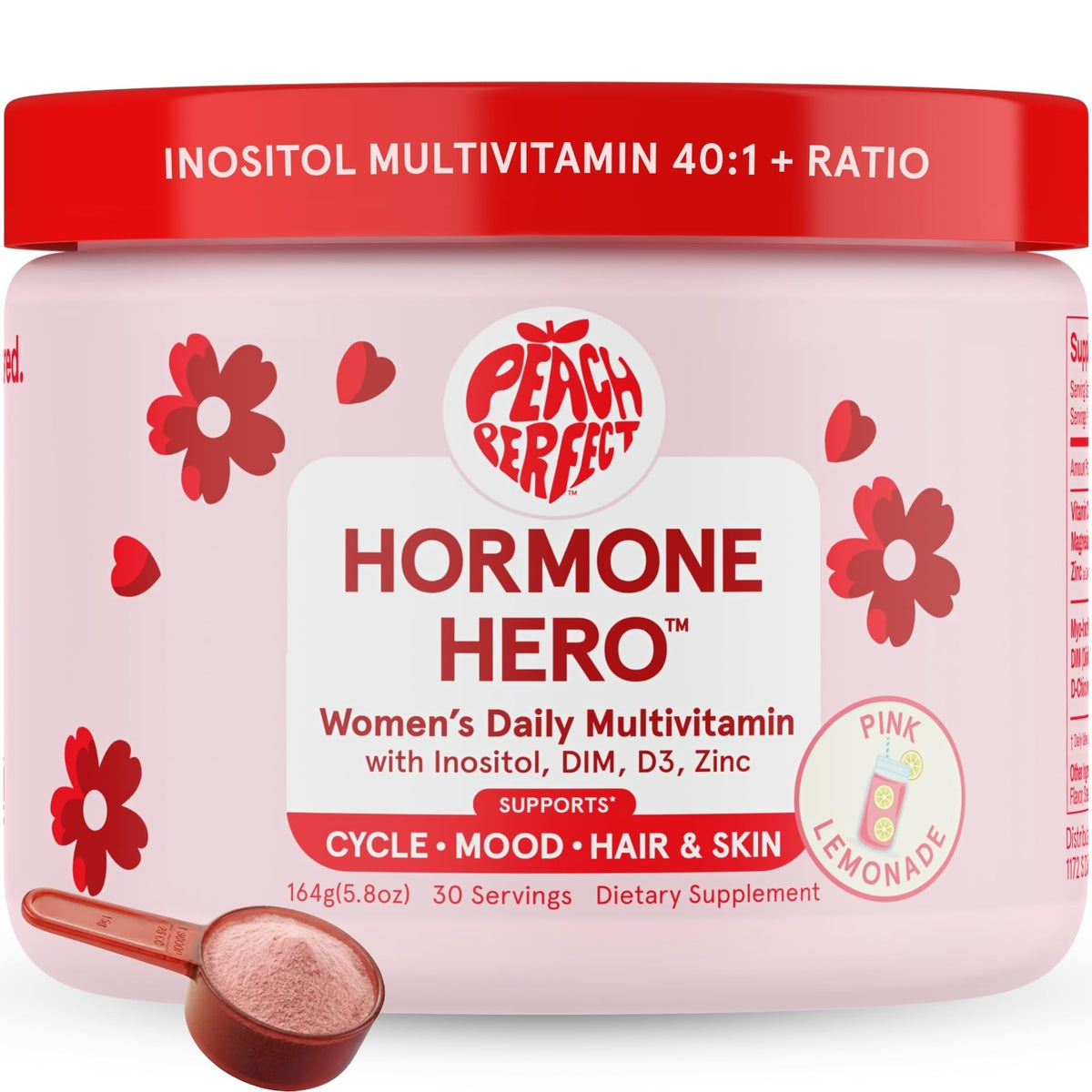 Peach Perfect Inositol complément alimentaire 30 SVG vue avant