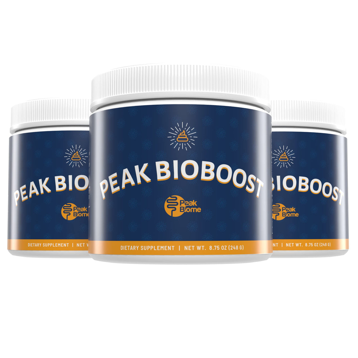 Peak Biome Peak BioBoost complément alimentaire en poudre vue de face
