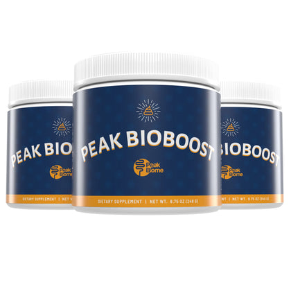 Peak Biome Peak BioBoost complément alimentaire en poudre vue de face