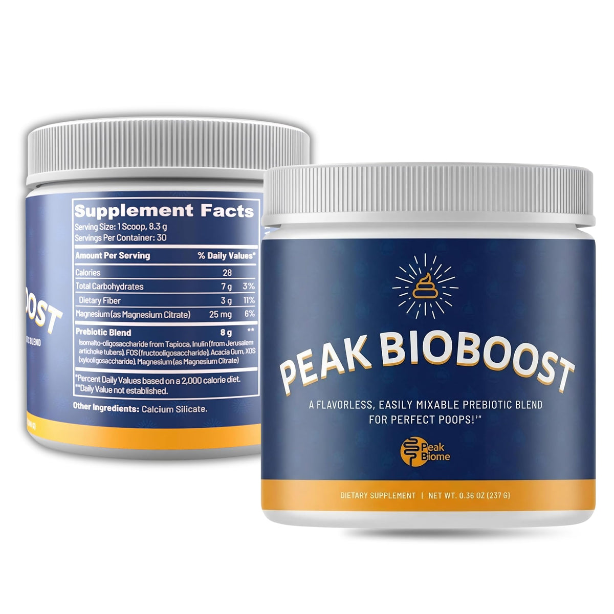 Peak Biome Peak BioBoost Complément Alimentaire Prébiotique - emballage