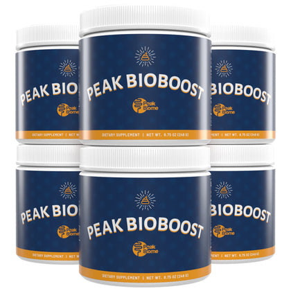 Peak Biome Peak BioBoost poudre de fibres prébiotiques, vue de face