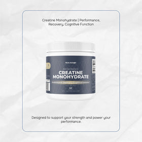 Peak Human créatine monohydrate 372g packaging
