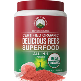 Peak Performance Poudre Superaliment Rouge Bio 381g vue de face