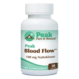 Peak Pure & Natural Nattokinase 100mg 30 capsules vue avant