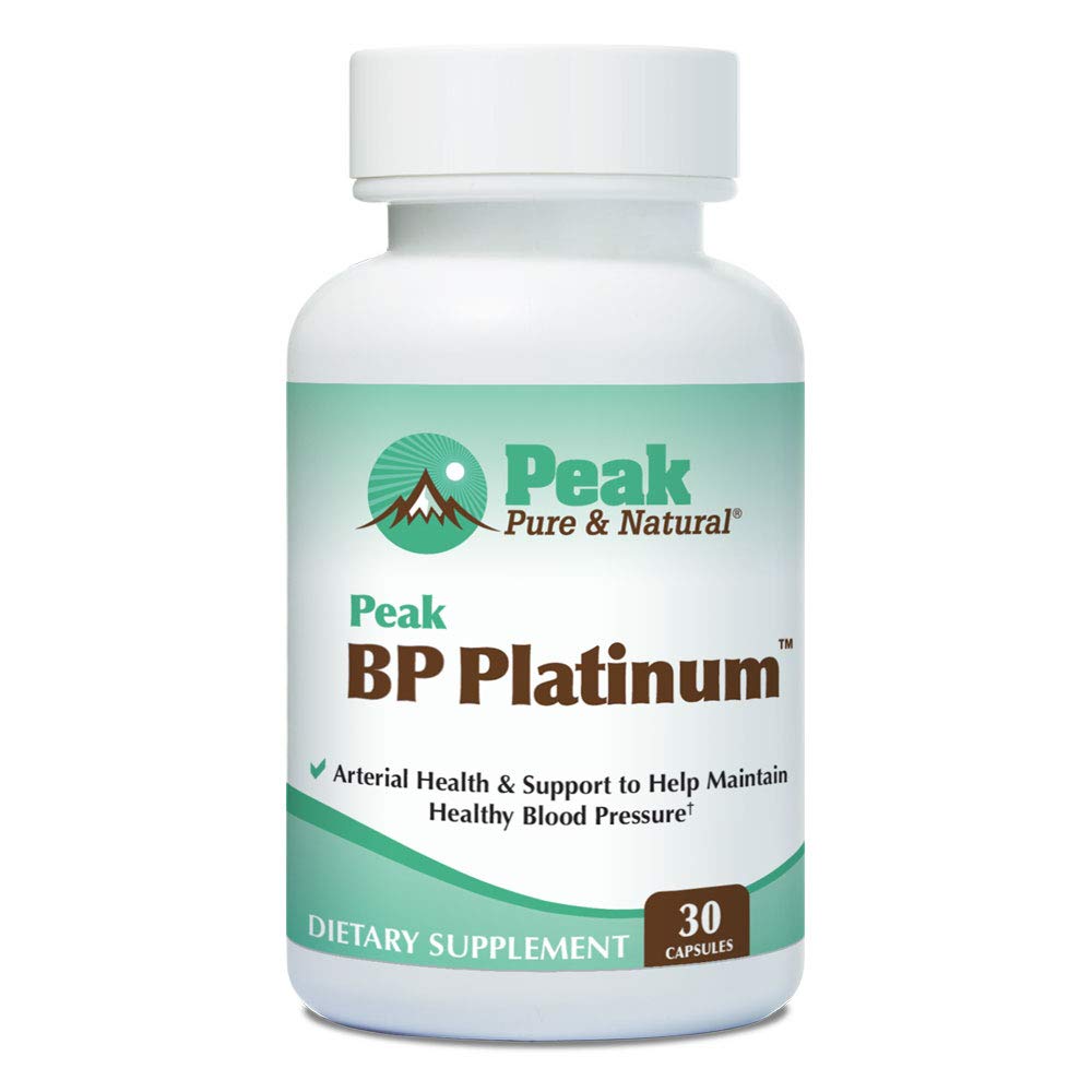 Peak Pure & Natural Peak BP Platinum 30 Capsules vue avant