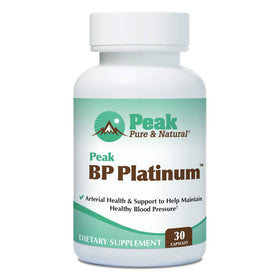 Peak Pure & Natural Peak BP Platinum 30 Capsules vue avant