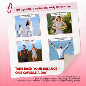 PEAKPURY Mélange Herbal All-in-1 150 Capsules en gros plan