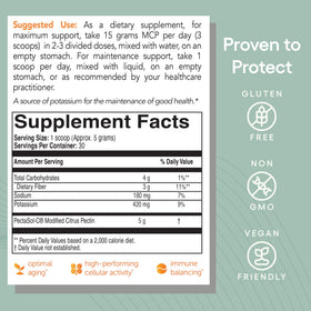 PectaSol Pectine d'Agrumes Modifiée 150g avec des fruits frais