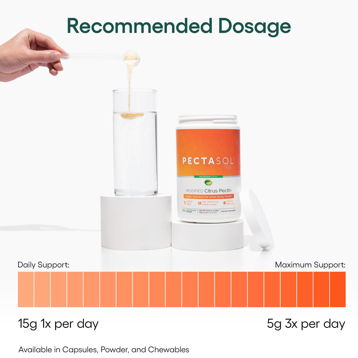 PectaSol Pectine d'Agrumes Modifiée 551g emballage