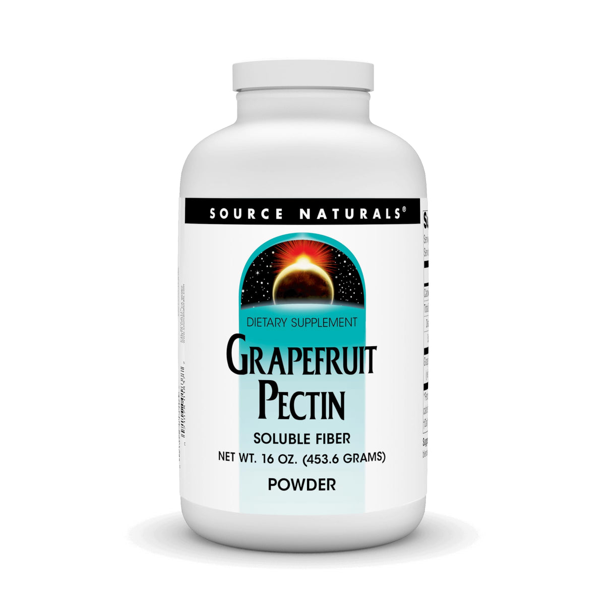 Pectine de Pamplemousse Source Naturals en poudre 531g vue avant