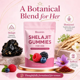 Peehss Gummies Shilajit pour Femmes bouteille ouverte avec gummies