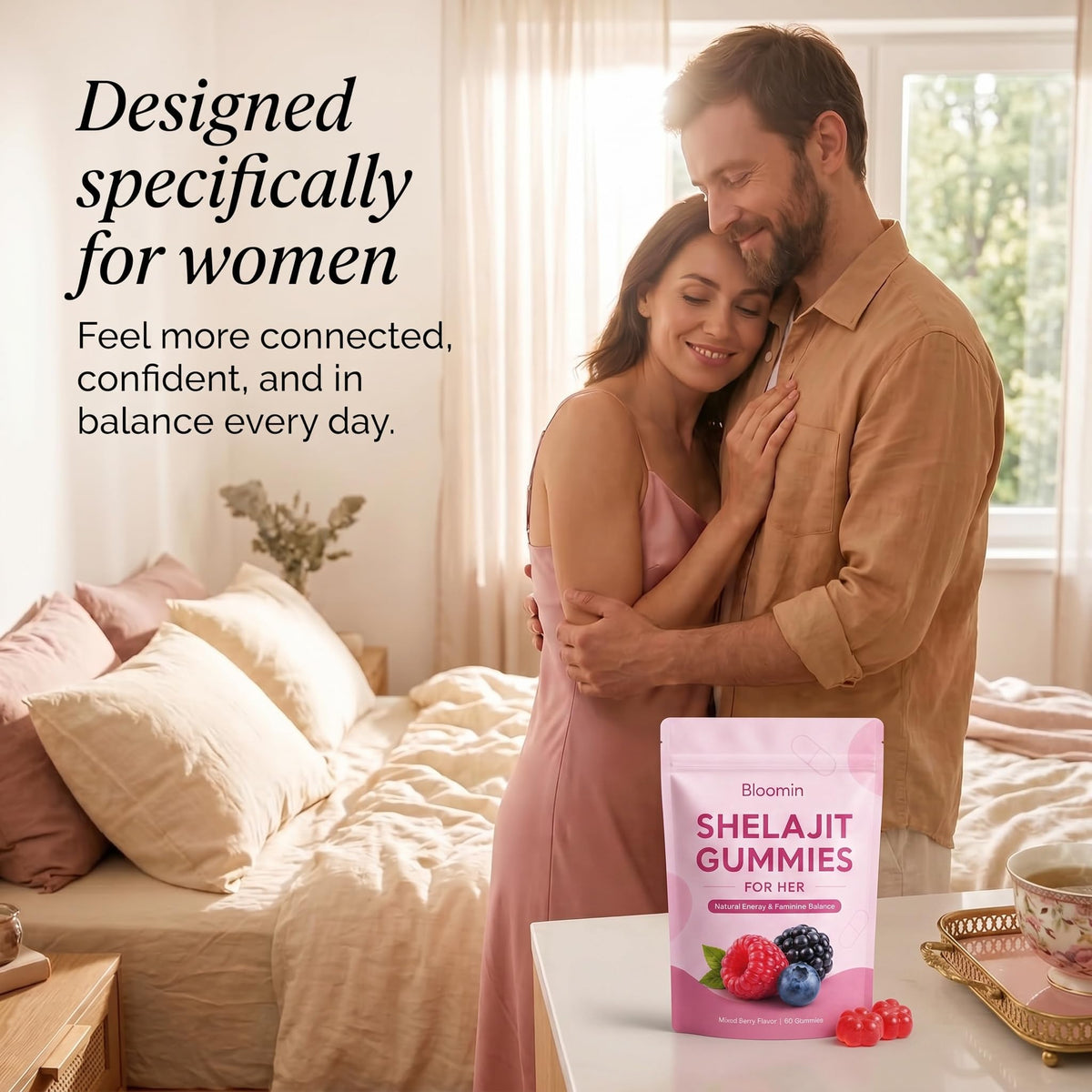 Peehss Gummies Shilajit pour Femmes gummies en forme de baies
