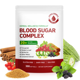 Pegciz Complément Alimentaire Sucre Sanguin 300 Capsules vue avant