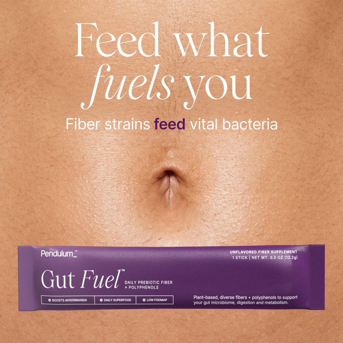 Pendulum Gut Fuel en poudre avec une cuillère