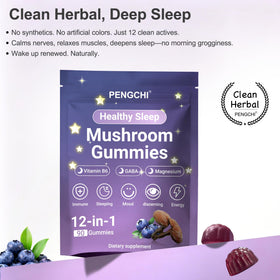 PENGCHI Gummies de Champignon - ingrédients sur l'étiquette