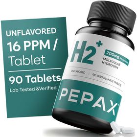 PEPAX Tablettes d'Hydrogène Moléculaire en emballage