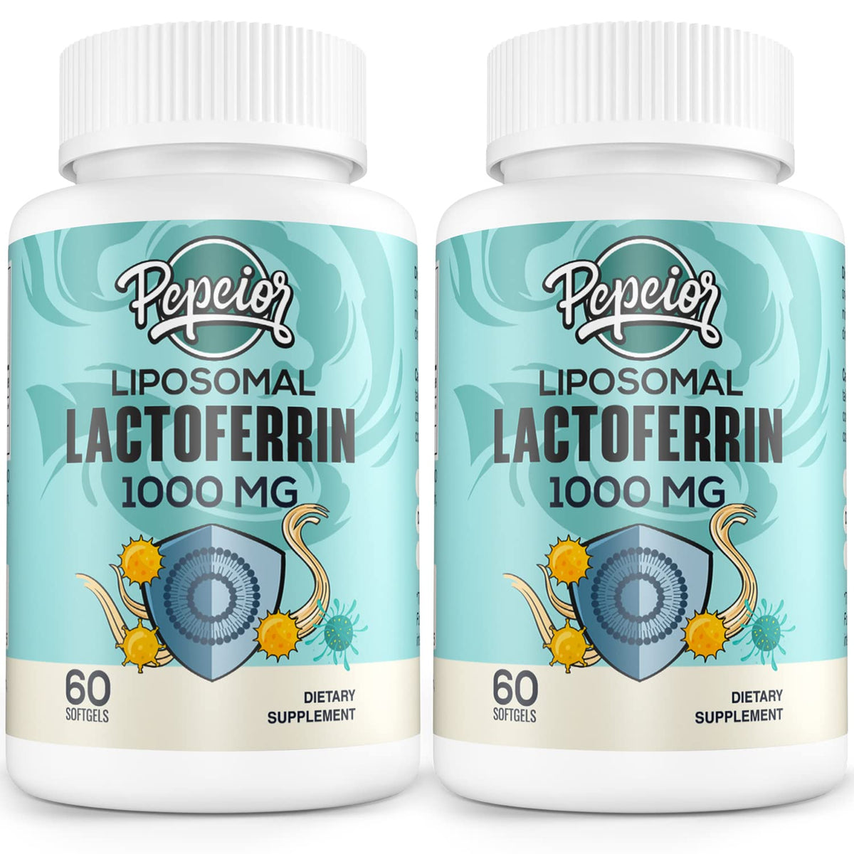 Pepeior Lactoferrine Liposomale 1000 mg gélules molles avant