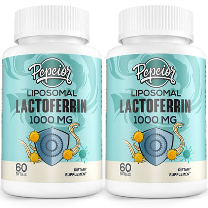 Pepeior Lactoferrine Liposomale 1000 mg gélules molles avant