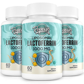 Pepeior Lactoferrine Liposomale 1000 mg gélules molles vue de face