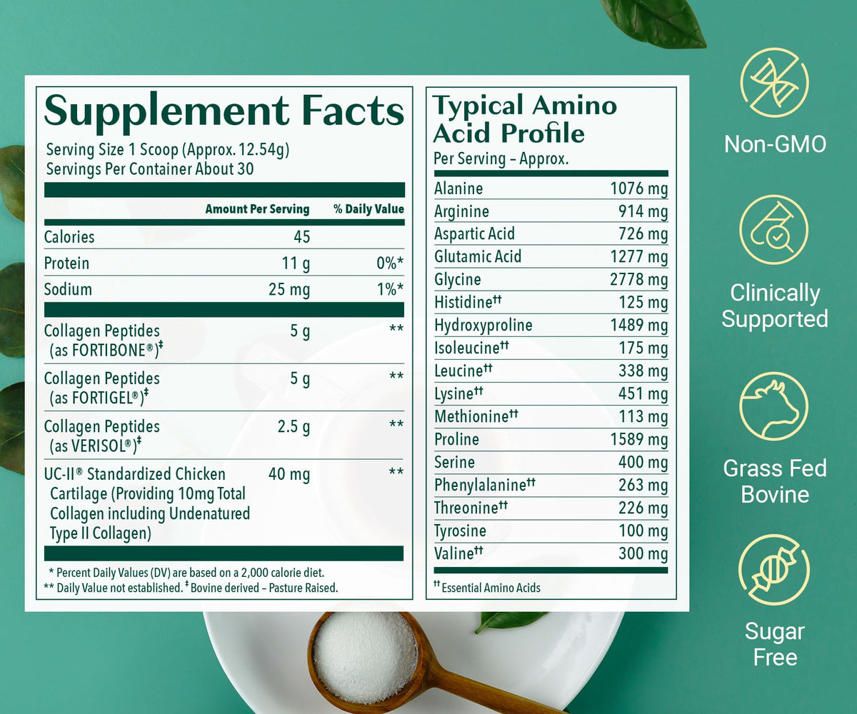 Peptides de collagène ALGAECAL 1080g en contexte de vie active