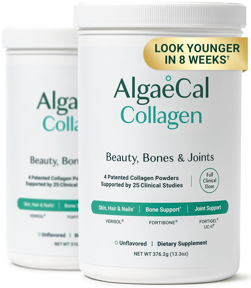 Peptides de collagène ALGAECAL 1080g vue avant avec emballage