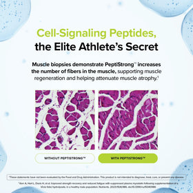 Peptides Pro-Formance de Designs for Sport sur une table de sport