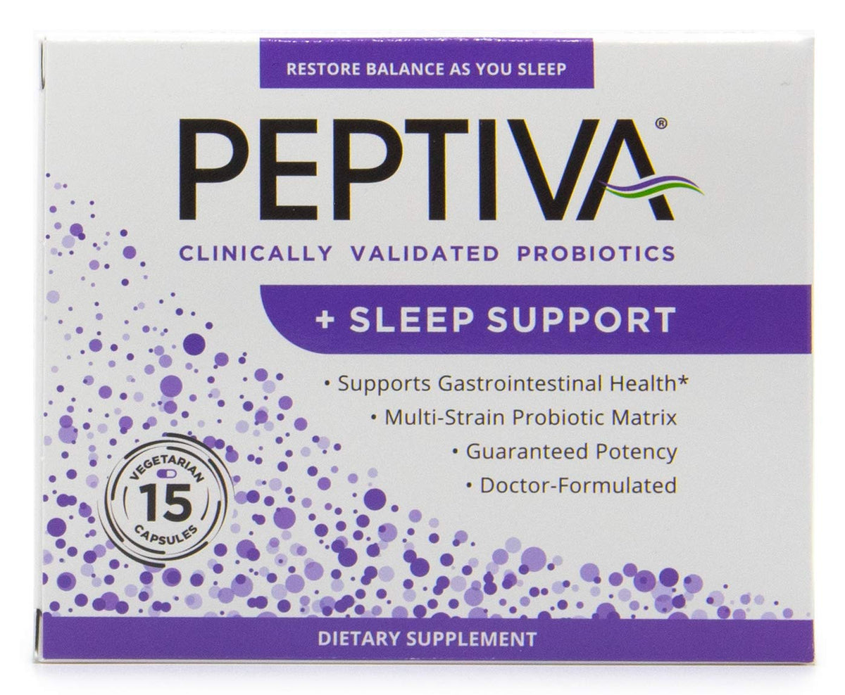 Peptiva Complément Alimentaire Probiotique 26 Milliards CFU 15 Capsules vue de face