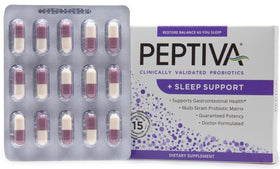 Peptiva Complément Alimentaire Probiotique 26 Milliards CFU 15 Capsules emballage