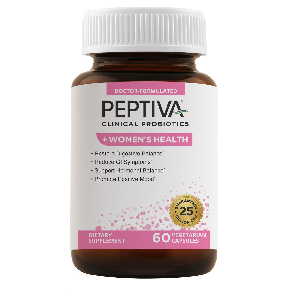 Peptiva Compléments Alimentaires pour Femmes - Capsules vues de près