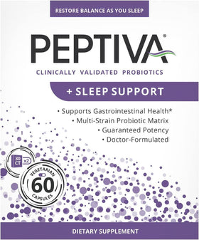 Peptiva Probiotique 26 Milliards CFU 60 Capsules - vue avant