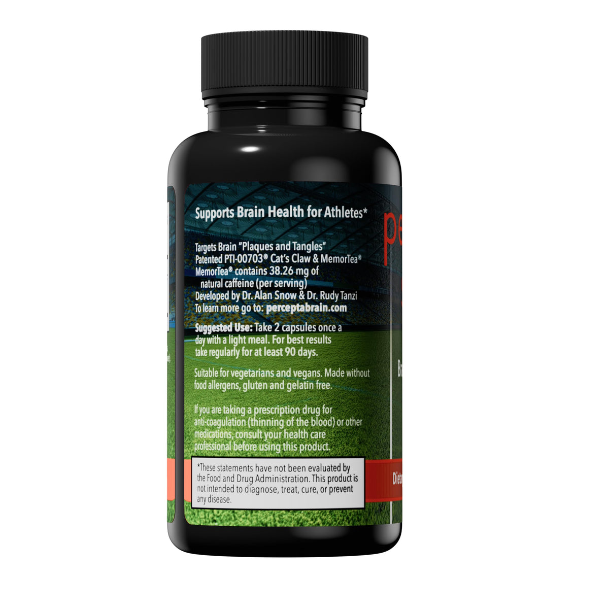 Percepta Sport avec Cat's claw et extrait de thé oolong