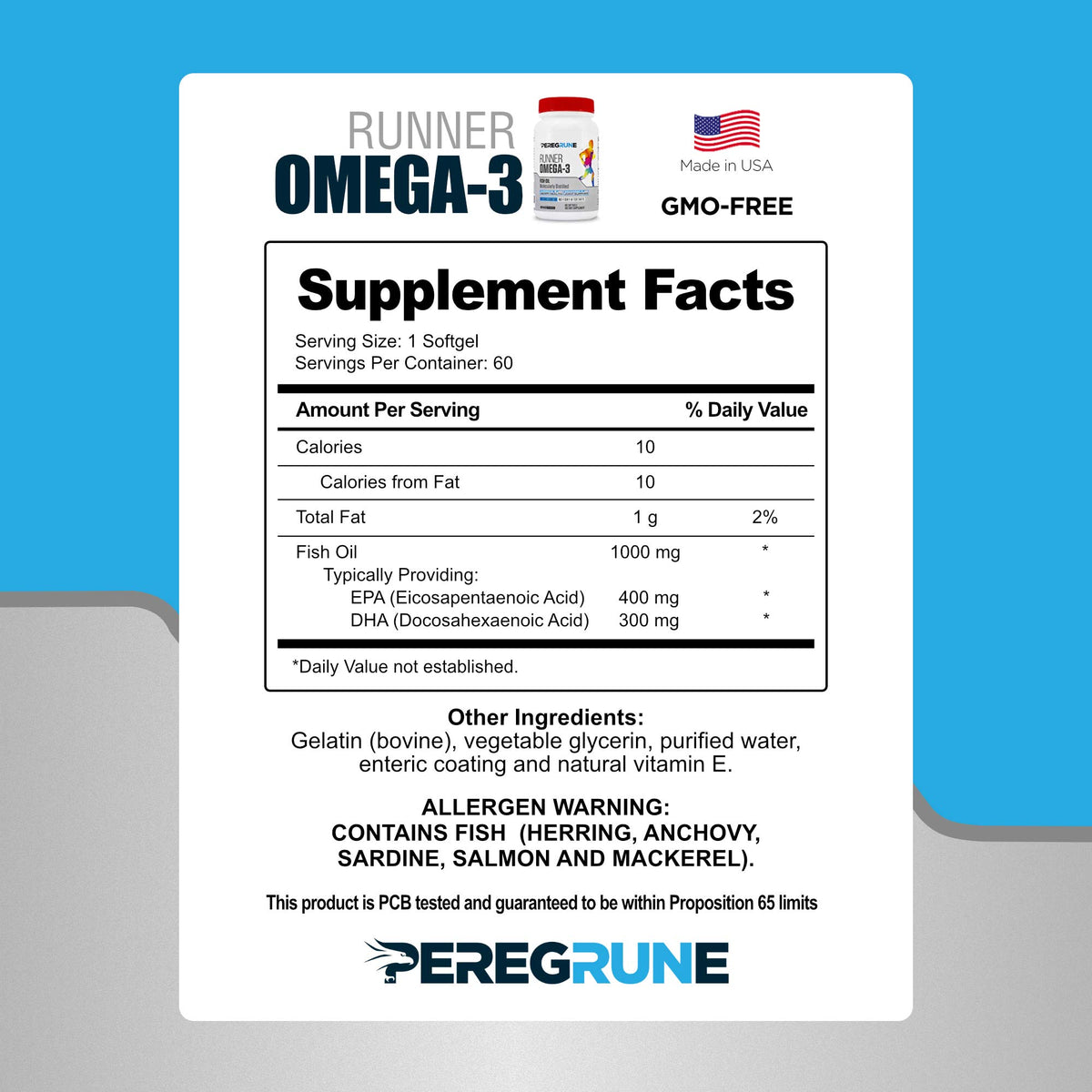 PEREGRUNE Multivitamines avec mélange de fruits et légumes