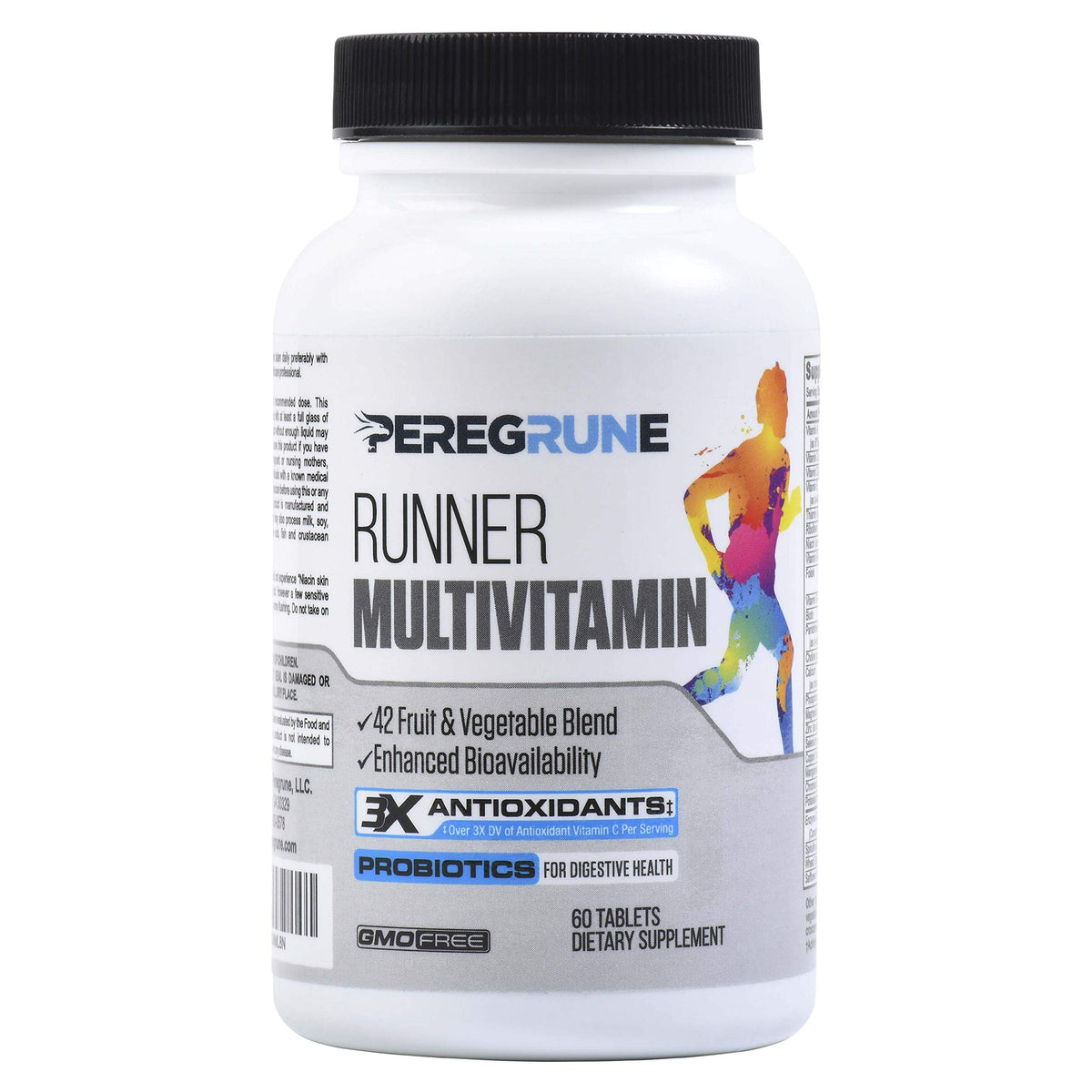 PEREGRUNE Multivitamines pour Coureurs 132g vue avant