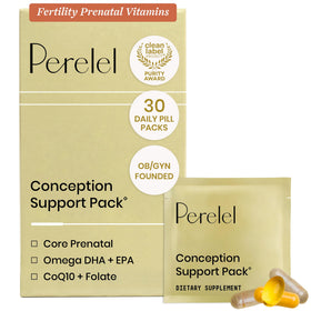 Perelel Compléments Alimentaires de Fertilité Prénatale pack avant
