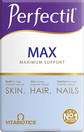 Perfectil Max 84 comprimés vue de face avec emballage