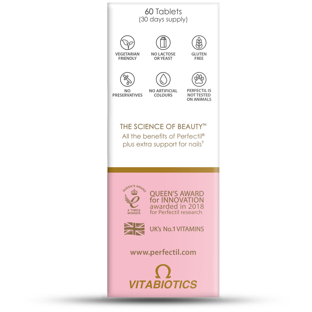 Perfectil Plus Nails 60 comprimés emballage