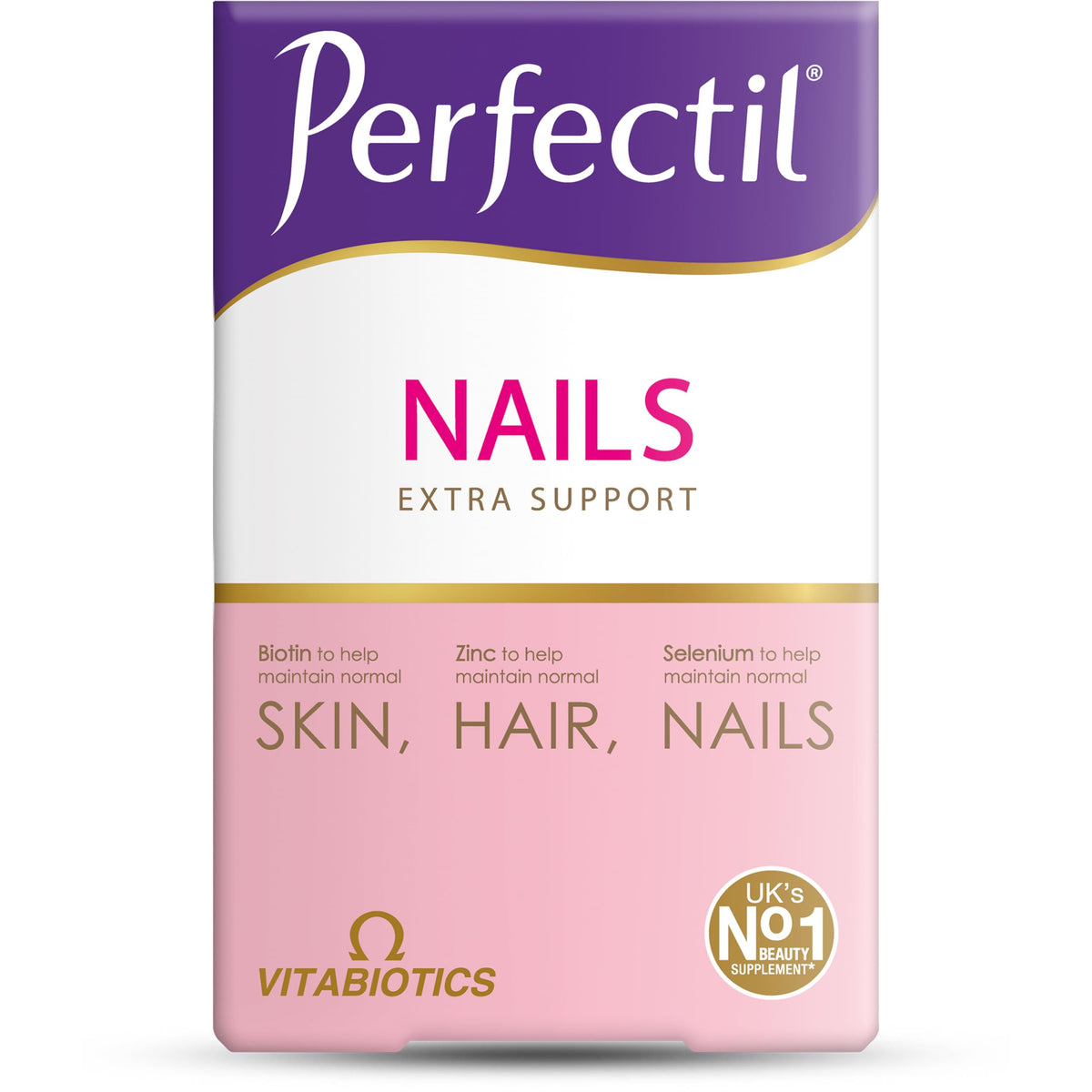 Perfectil Plus Nails 60 comprimés vue de face