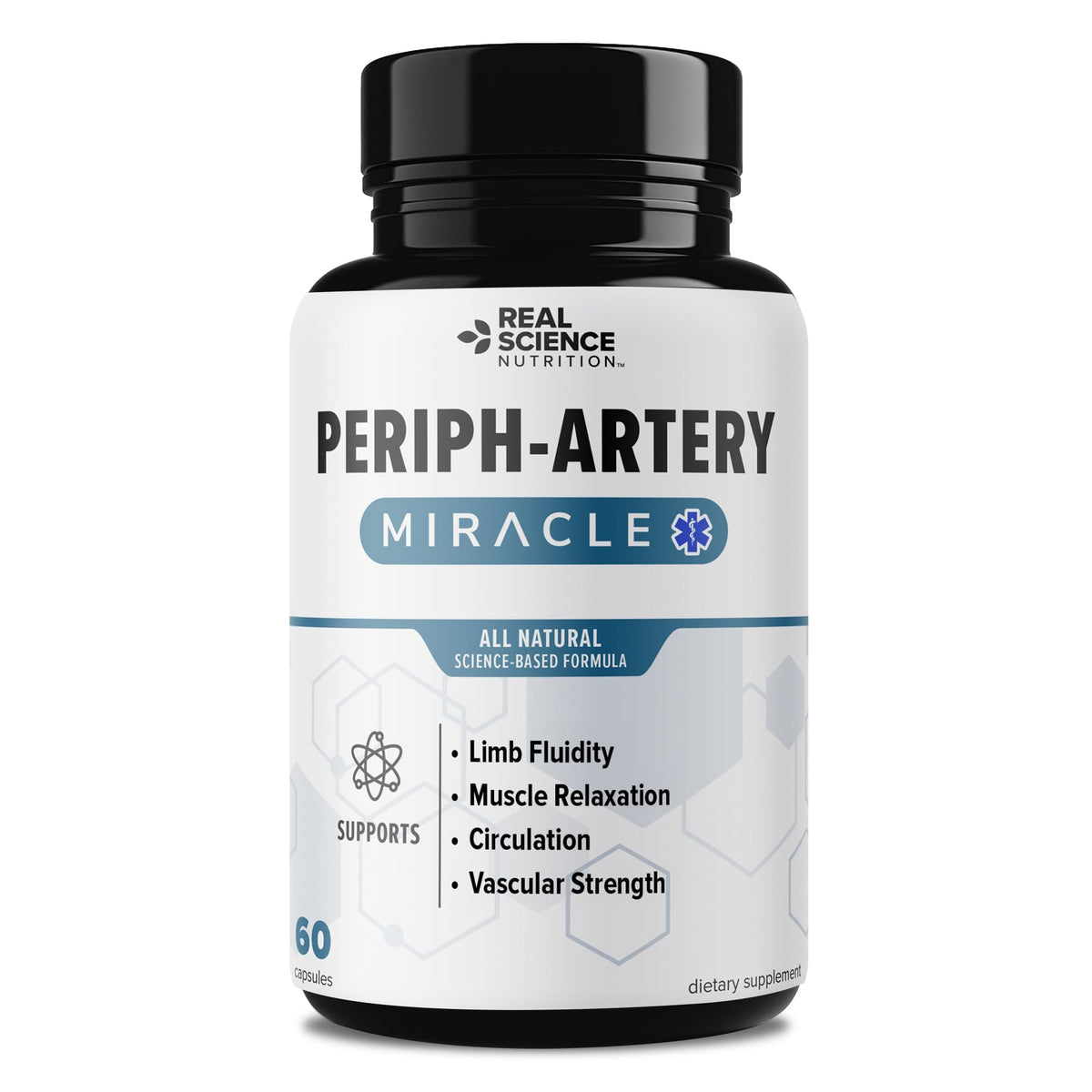 Periph-Artery de Real Science Nutrition 60 capsules vue de face