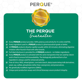 PERQUE Bone Guard Forte 100 comprimés - dosage recommandé