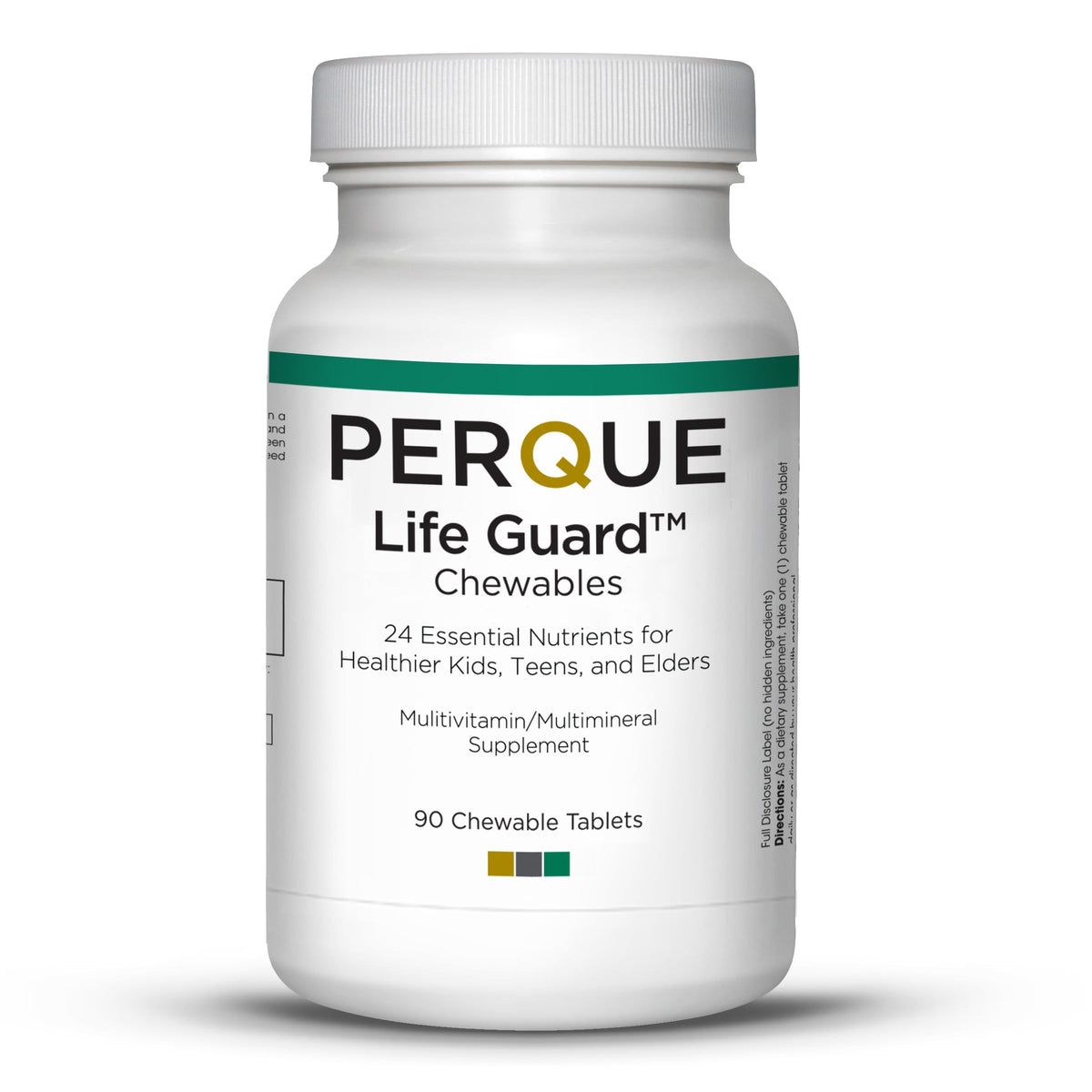 PERQUE Chewables 90 comprimés en boîte vue de face