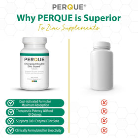 PERQUE Double Zinc Guard 100 comprimés avec d'autres compléments