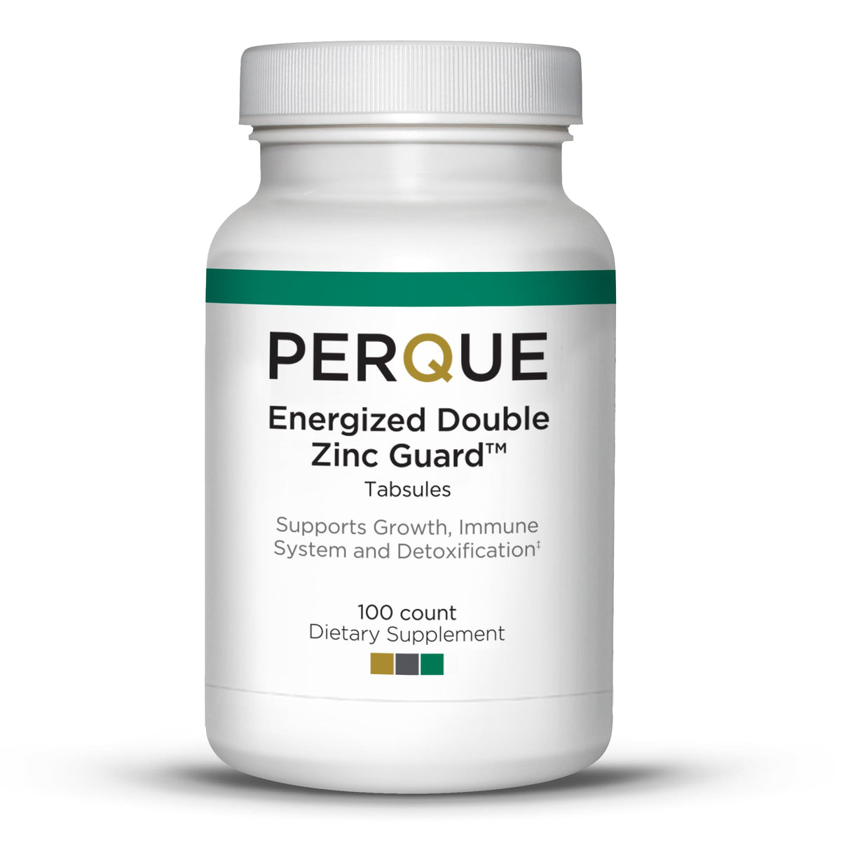 PERQUE Double Zinc Guard 100 comprimés vue de face