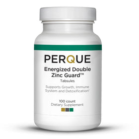PERQUE Double Zinc Guard 100 comprimés vue de face