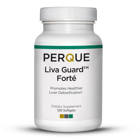 PERQUE Liva Guard Forte 120 gélules vue avant avec étiquette